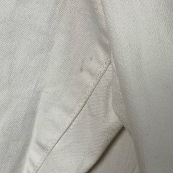 American Eagle Curvy Super Hi Rise White Distressed Jegging Size 20 - Picture 7 of 10